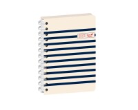 Quo Vadis - Agenda année scolaire - Spiralé - 2026-2027 - Eurotextagenda S - Journalier - Multilingue - Egeo - Marinière - 12 mois de août à juillet - 12x17 cm