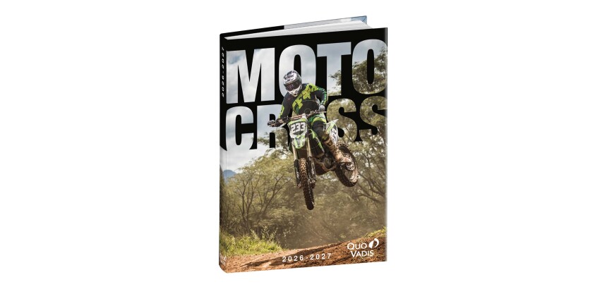 Quo Vadis - Agenda année scolaire - 2026-2027 - Eurotextagenda - Journalier - Multilingue - One Way - Moto - 12 mois de août à juillet - 12x17 cm