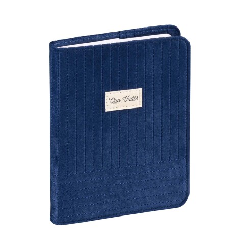 Quo Vadis - Agenda année scolaire - 2025-2026 - Eurotextagenda - Journalier - Multilingue - Colette - Bleu - 12 mois de août à juillet - 12x17 cm