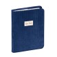 Quo Vadis - Agenda année scolaire - 2025-2026 - Eurotextagenda - Journalier - Multilingue - Colette - Bleu - 12 mois de août à juillet - 12x17 cm