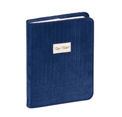Quo Vadis - Agenda année scolaire - 2026-2027 - Eurotextagenda - Journalier - Multilingue - Colette - Bleu nuit - 12 mois de août à juillet - 12x17 cm