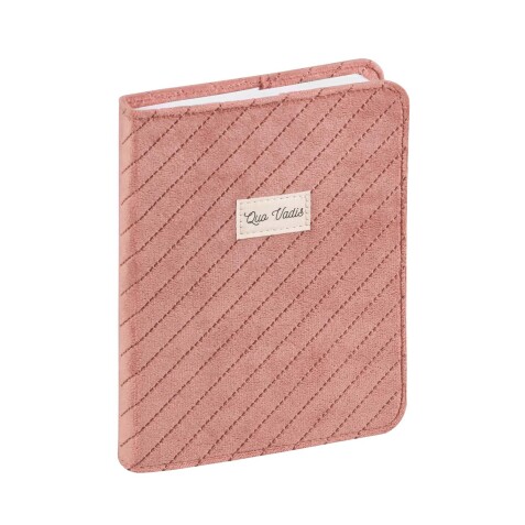 Quo Vadis - Agenda année scolaire - 2025-2026 - Eurotextagenda - Journalier - Multilingue - Colette - Rose clair - 12 mois de août à juillet - 12x17 cm