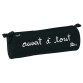 Quo Vadis - Trousse scolaire - Ronde - Ben - 23x8x8 cm - Toile (polyester) - 1 compartiment(s) -  par 8