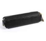 Quo Vadis - Trousse - Rectangle - Satiny - 20x6x4,5 cm - Cuir pleine fleur de vachette - 1 compartiment(s) -  par 12