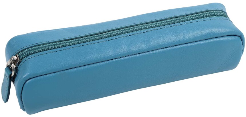 Quo Vadis - Trousse - Rectangle - Satiny - 20x6x4,5 cm - Cuir pleine fleur de vachette - 1 compartiment(s) -  par 12