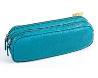 Quo Vadis - Trousse - Rectangle - Goya - 21x6x7 cm Cuir pleine fleur de vachette - 1 compartiment(s) - par 6
