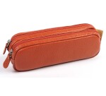 Quo Vadis - Trousse - Rectangle - Goya - 21x6x7 cm Cuir pleine fleur de vachette - 1 compartiment(s) - par 6