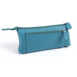 Quo Vadis - Trousse - Rectangle - Goya - - 19x4x9 cm - Cuir pleine fleur de vachette - 1 compartiment(s) -  par 6