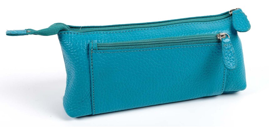 Quo Vadis - Trousse - Rectangle - Goya - 19x4x9 cm Cuir pleine fleur de vachette - 1 compartiment(s) - par 6