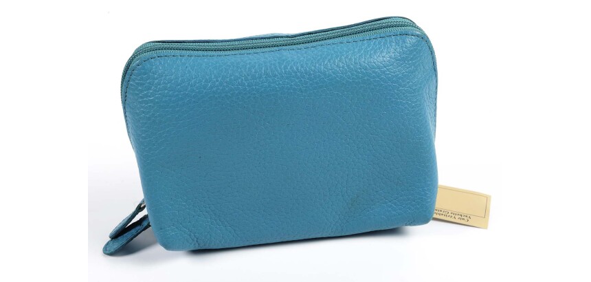 Quo Vadis - Trousse - Rectangle - Goya - - 17x7,5x11 cm - Cuir pleine fleur de vachette - 1 compartiment(s) -  par 6