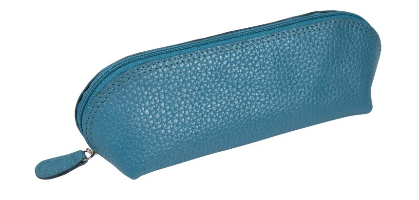 Quo Vadis - Trousse - Triangle - Goya - - 21x6,5x6,5 cm - Cuir pleine fleur de vachette - 1 compartiment(s) -  par 12