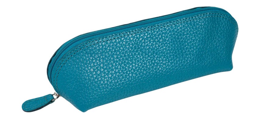 Quo Vadis - Trousse - Triangle - Goya - 21x6,5x6,5 cm Cuir pleine fleur de vachette - 1 compartiment(s) - par 12