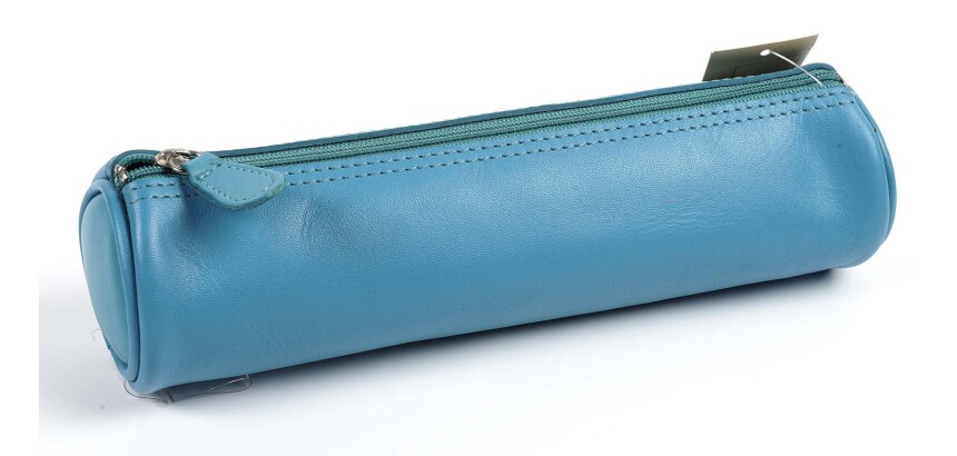 Quo Vadis - Trousse - Ronde - Satiny - 22x6 cm - Cuir pleine fleur de vachette - 1 compartiment(s) -  par 12