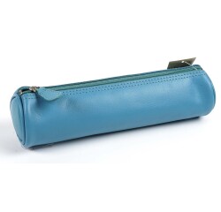Quo Vadis - Trousse - Ronde - Satiny - 22x6 cm - Cuir pleine fleur de vachette - 1 compartiment(s) -  par 12