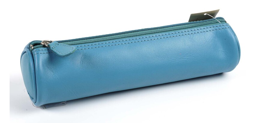 Quo Vadis - Trousse - Ronde - Satiny - 22x6 cm - Cuir pleine fleur de vachette - 1 compartiment(s) -  par 12