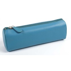 Quo Vadis - Trousse - Trapèze - Satiny - 22x06x8,5 cm - Cuir pleine fleur de vachette - 1 compartiment(s) -  par 12