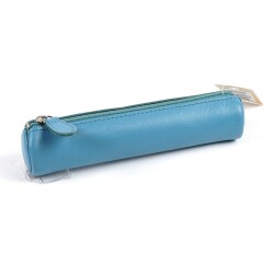 Quo Vadis - Trousse - Ronde - Satiny - 17x3,5 cm - Cuir pleine fleur de vachette - 1 compartiment(s) -  par 12