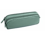 Quo Vadis - Trousse - Rectangle - Satiny - 21x6x7 cm - Cuir pleine fleur de vachette - 1 compartiment(s) -  par 6