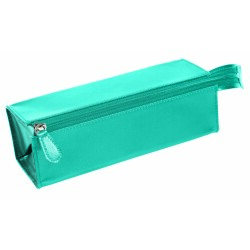 Quo Vadis - Trousse - Losange - Satiny - 21x6x6 cm - Cuir pleine fleur de vachette - 1 compartiment(s) -  par 12