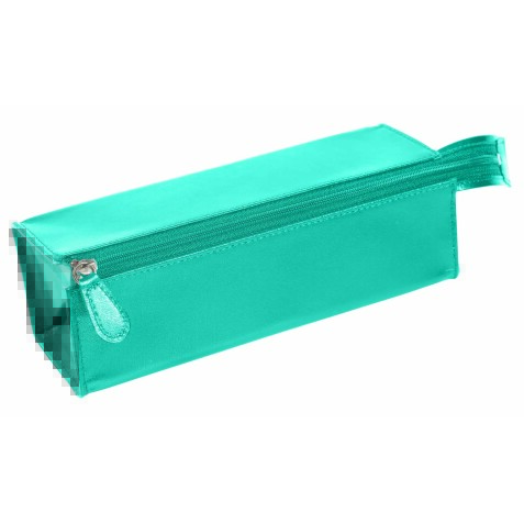 Quo Vadis - Trousse - Losange - Satiny - 21x6x6 cm - Cuir pleine fleur de vachette - 1 compartiment(s) -  par 12