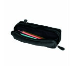 Trousse Quo Vadis velours en cuir - assorties