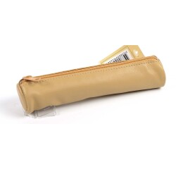 Quo Vadis - Trousse - Ronde - Merinos - 17x3,5 cm Cuir pleine fleur de porc - 1 compartiment(s) - par 12