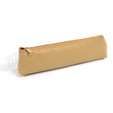 Quo Vadis - Trousse - Trapèze - Merinos - Marron - 18x3,5x5 cm - Cuir pleine fleur de porc - 1 compartiment(s) -  par 12