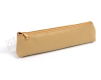 Quo Vadis - Trousse - Trapèze - Merinos - Marron - 18x3,5x5 cm - Cuir pleine fleur de porc - 1 compartiment(s) -  par 12