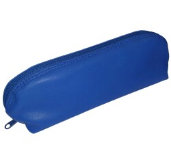 Quo Vadis - Trousse - Triangle - Merinos  - 21x6,5x6,5 cm - Cuir pleine fleur de porc - 1 compartiment - par 12