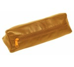 Quo Vadis - Trousse - Triangle - Merinos  - 22x7x7 cm - Cuir pleine fleur de porc - 3 compartiment(s) - par 12