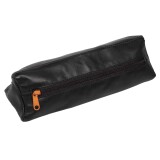 Quo Vadis - Trousse - Triangle - Merinos  - 22x7x7 cm - Cuir pleine fleur de porc - 3 compartiment(s) - par 12