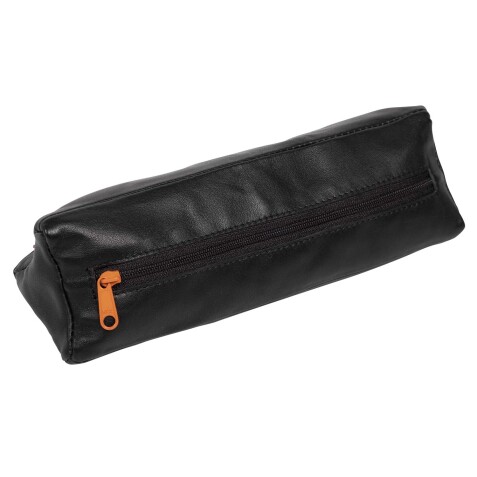Quo Vadis - Trousse - Triangle - Merinos  - 22x7x7 cm - Cuir pleine fleur de porc - 3 compartiment(s) - par 12