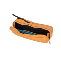 Quo Vadis - Trousse - Rectangle - Merinos - 21x6x7 cm Cuir pleine fleur de porc - 1 compartiment(s) - par 12