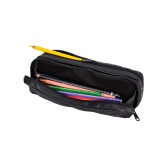 Quo Vadis - Trousse - Rectangle - Merinos - 21x6x7 cm - Cuir pleine fleur de porc - 1 compartiment(s) -  par 12