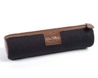 Quo Vadis - Trousse - Ronde - S1829 - 22x6 cm - Cuir pleine fleur de vachette - 1 compartiment(s)