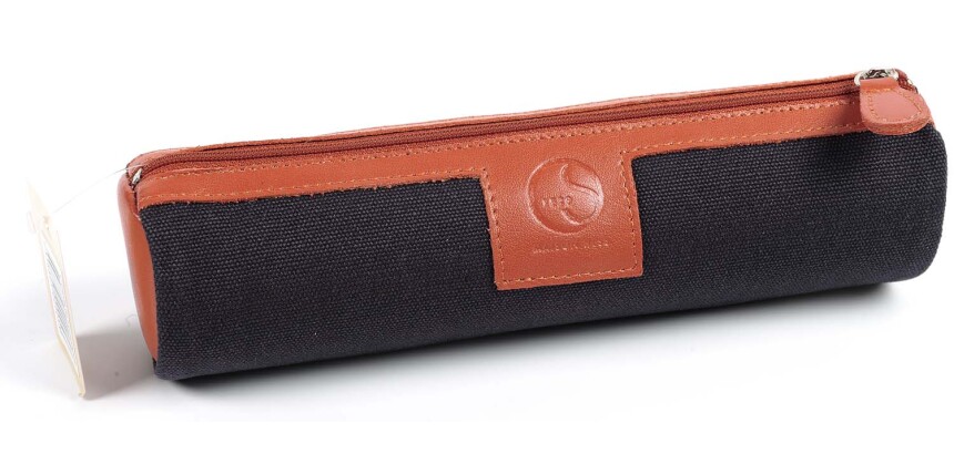 Quo Vadis - Trousse - Ronde - S1829 - 22x6 cm Cuir pleine fleur de vachette - 1 compartiment(s)
