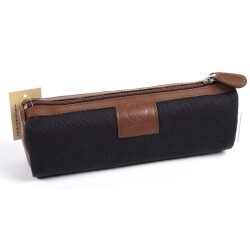 Quo Vadis - Trousse - Trapèze - S1829 - 22x06x8,5 cm - Cuir pleine fleur de vachette - 1 compartiment(s)
