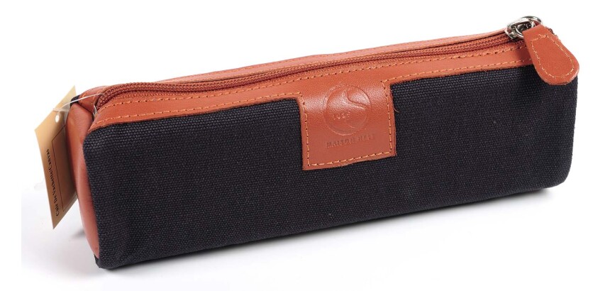 Quo Vadis - Trousse - Trapèze - S1829 - 22x06x8,5 cm - Cuir pleine fleur de vachette - 1 compartiment(s)