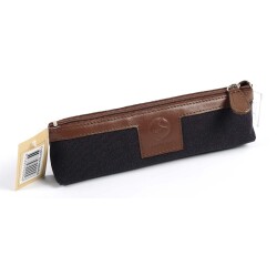 Quo Vadis - Trousse - Trapèze - S1829 - 18x3,5x5 cm Cuir pleine fleur de vachette - 1 compartiment(s)