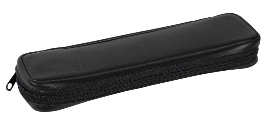 Quo Vadis - Trousse - Plate - Merinos - 22x06x2,5 cm - Cuir pleine fleur de porc - 1 compartiment(s) -  par 12