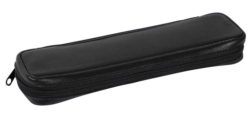 Quo Vadis - Trousse - Plate - Merinos - 22x06x2,5 cm Cuir pleine fleur de porc - 1 compartiment(s) - par 12