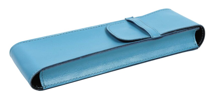 Quo Vadis - Trousse - Plate - Satiny - 22x06x2,5 cm - Cuir pleine fleur de vachette - 1 compartiment(s) -  par 6