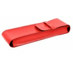 Quo Vadis - Trousse - Plate - Satiny - 22x06x2,5 cm - Cuir pleine fleur de vachette - 1 compartiment(s) -  par 6