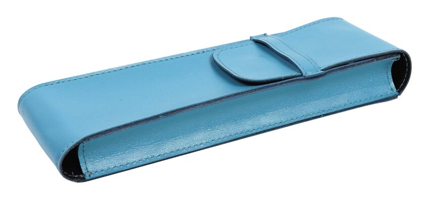 Quo Vadis - Trousse - Plate - Satiny - 22x06x2,5 cm - Cuir pleine fleur de vachette - 1 compartiment(s) -  par 6