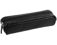 Quo Vadis - Trousse - Rectangle - Goya - Noir - 20x6x4,5 cm Cuir pleine fleur de vachette - 1 compartiment(s)