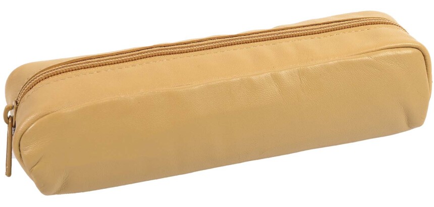 Quo Vadis - Trousse - Rectangle - Merinos - 20x6x4,5 cm Cuir pleine fleur de porc - 1 compartiment(s)