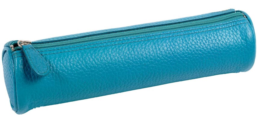 Quo Vadis - Trousse - Ronde - Goya - 22x6 cm Cuir pleine fleur de vachette - 1 compartiment(s)