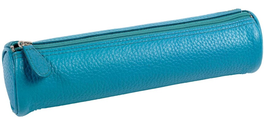 Quo Vadis - Trousse - Ronde - Goya - 22x6 cm Cuir pleine fleur de vachette - 1 compartiment(s)