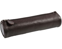 Quo Vadis - Trousse - Ronde - Goya - Marron - 22x6 cm Cuir pleine fleur de vachette - 1 compartiment(s)