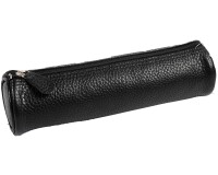 Quo Vadis - Trousse - Ronde - Goya - Noir - 22x6 cm Cuir pleine fleur de vachette - 1 compartiment(s)